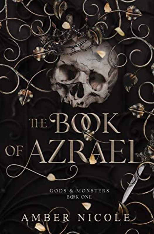 Book cover for "The Book of Azrael" by Amber Nicole