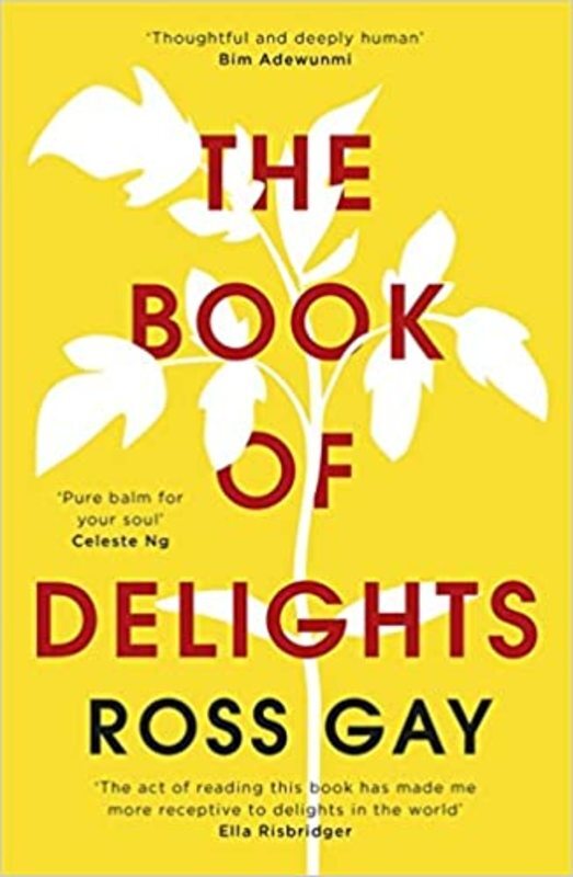 Book cover for "The Book of Delights" by Ross Gay