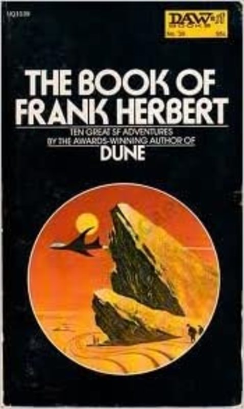 Book cover for "The Book of Frank Herbert" by Frank Herbert