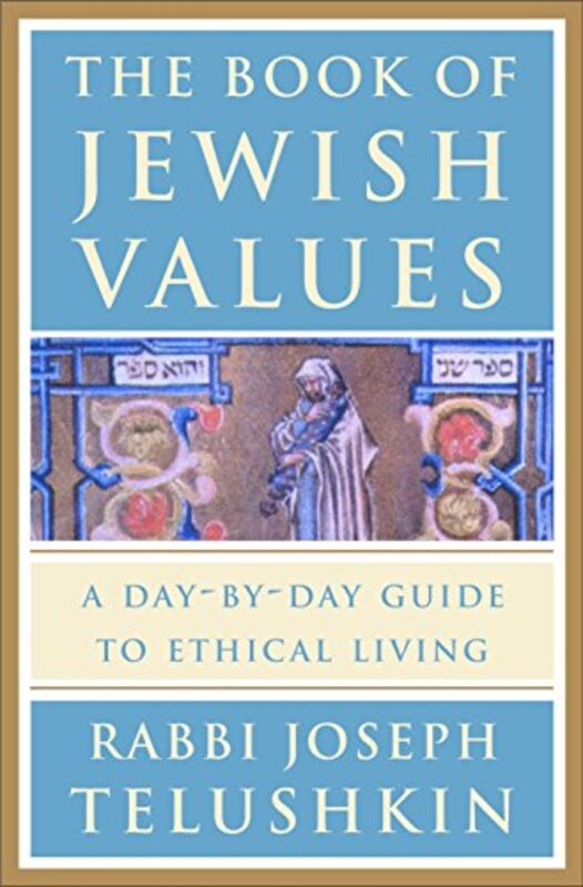 Book cover for "The Book of Jewish Values" by Joseph Telushkin