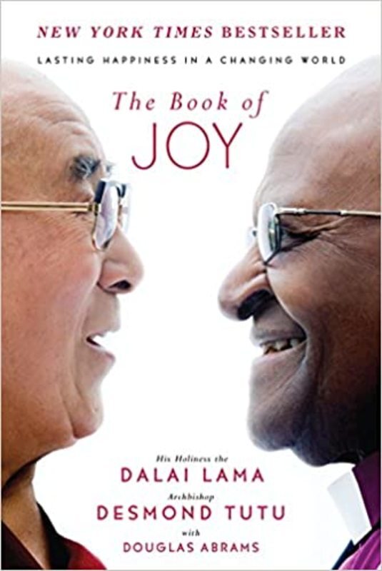 Book cover for "The Book of Joy" by Dalai Lama