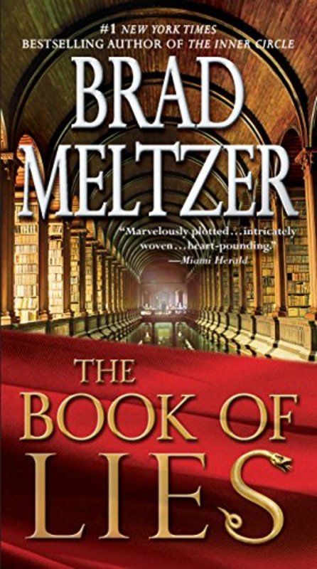 Book cover for "The Book of Lies" by Brad Meltzer
