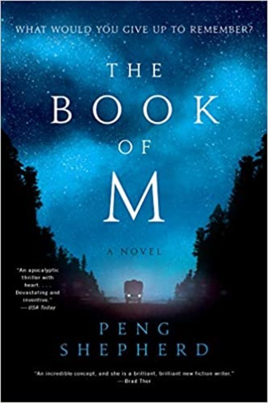 Book cover for "The Book of M" by Peng Shepherd