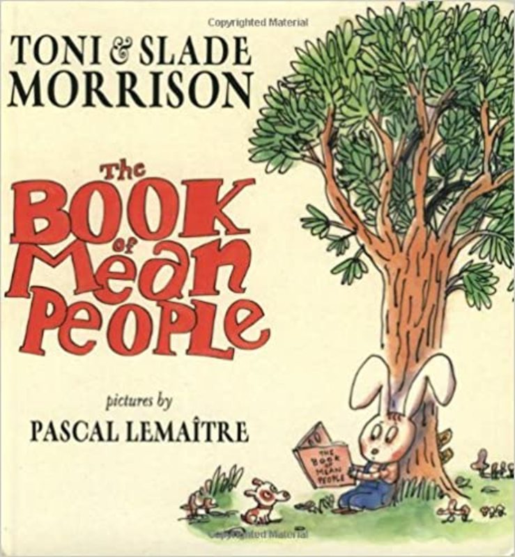 Book cover for "The Book of Mean People" by Toni Morrison