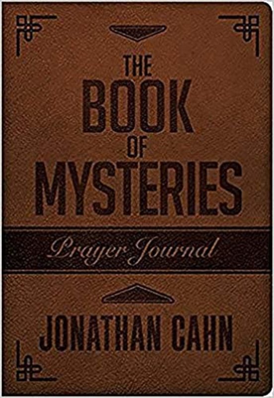 Book cover for "The Book of Mysteries" by Jonathan Cahn