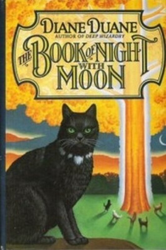 Book cover for "The Book of Night with Moon" by Diane Duane