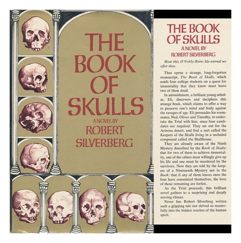 Book cover for "The Book of Skulls" by Robert Silverberg