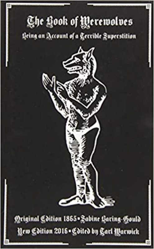 Book cover for "The Book of Werewolves" by Sabine Baring-Gould