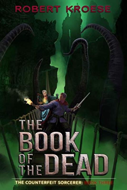 Book cover for "The Book of the Dead" by Robert Kroese