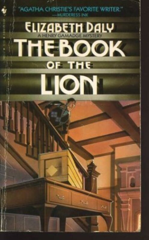 Book cover for "The Book of the Lion" by Elizabeth Daly