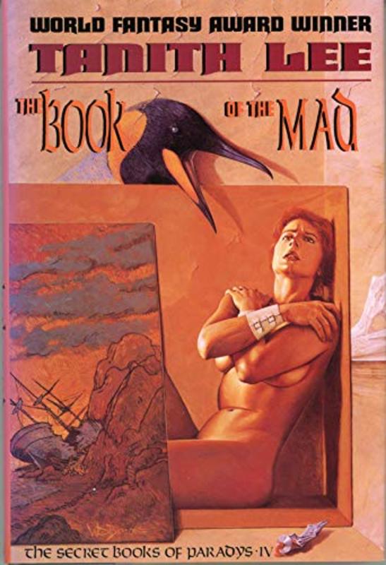 Book cover for "The Book of the Mad" by Tanith Lee