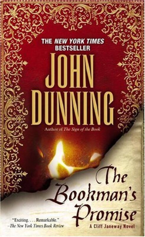 Book cover for "The Bookman's Promise" by John Dunning