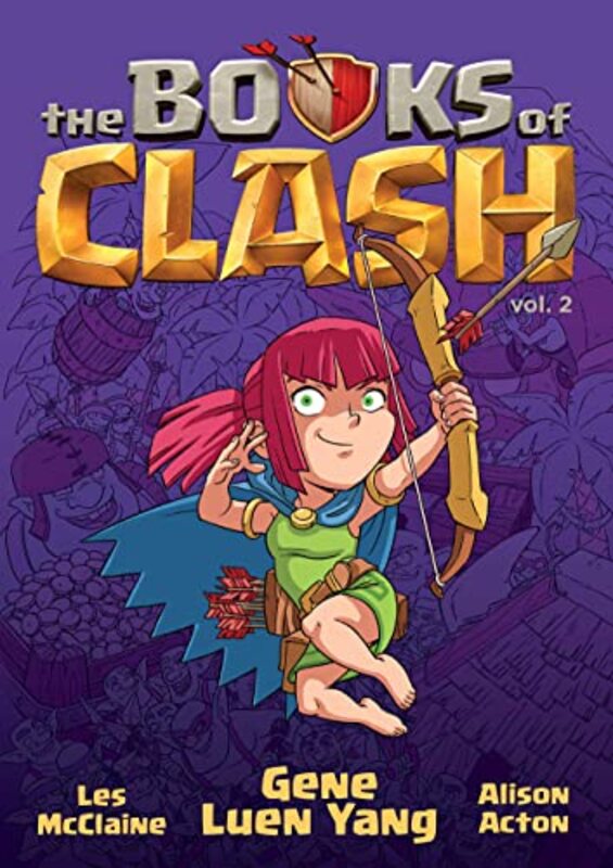 Book cover for "The Books of Clash, Volume 2" by Gene Luen Yang
