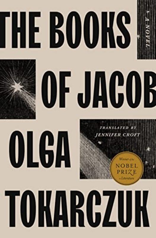 Book cover for "The Books of Jacob" by Olga Tokarczuk