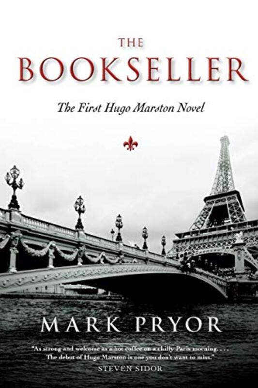 Book cover for "The Bookseller" by Mark Pryor