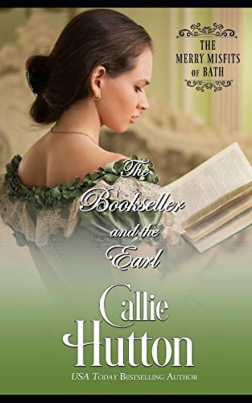 Book cover for "The Bookseller and the Earl" by Callie Hutton