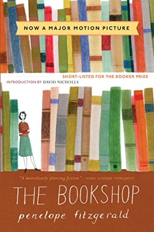 Book cover for "The Bookshop" by Penelope Fitzgerald