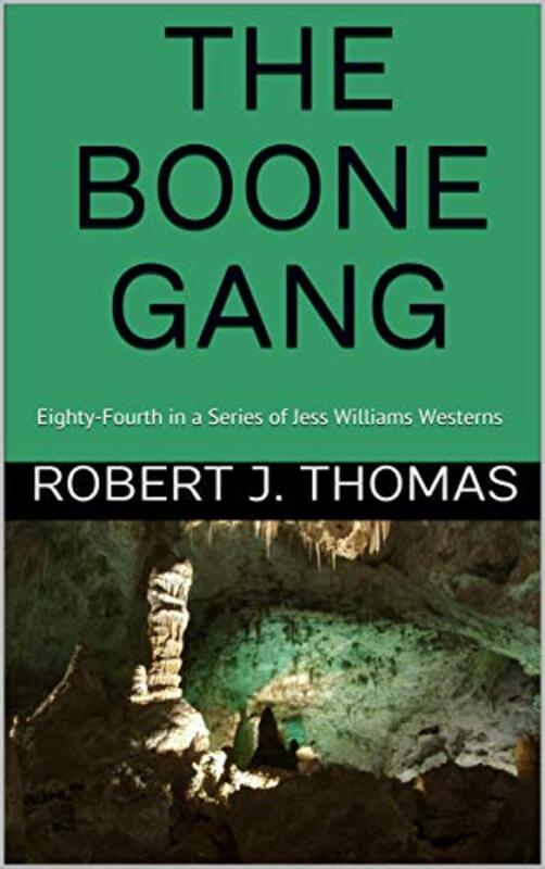 Book cover for "The Boone Gang" by Robert J Thomas