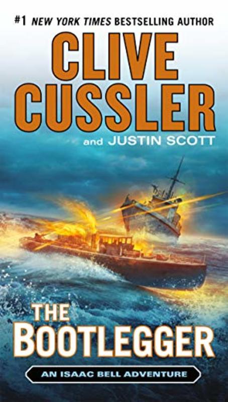 Book cover for "The Bootlegger" by Clive Cussler