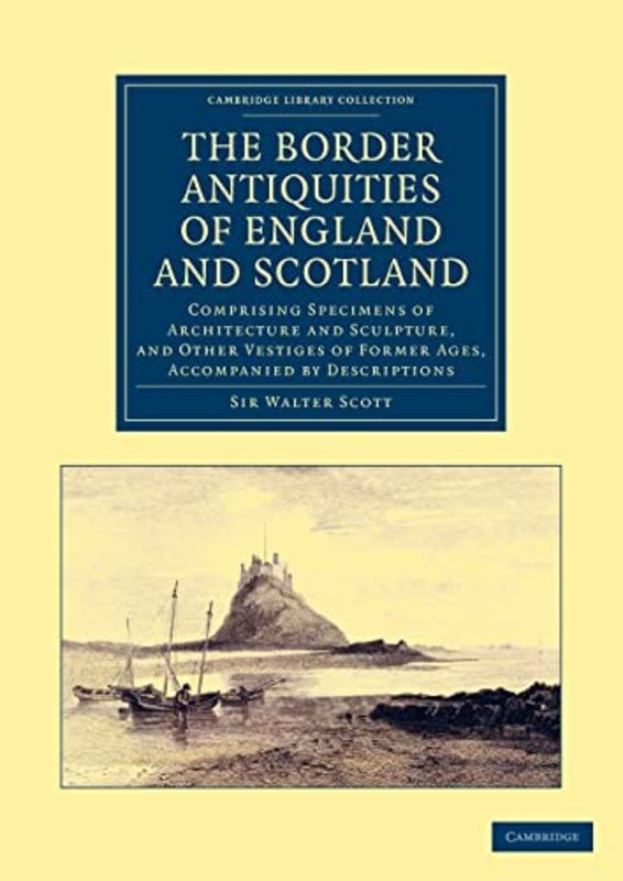 Book cover for "The Border Antiquities of England and Scotland" by Sir Walter Scott