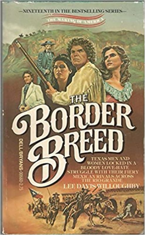 Book cover for "The Border Breed" by Lee Davis Willoughby