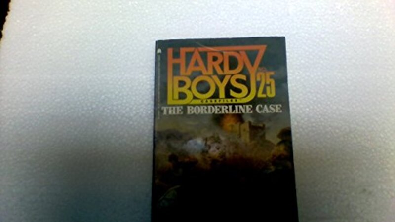 Book cover for "The Borderline Case" by Franklin W Dixon