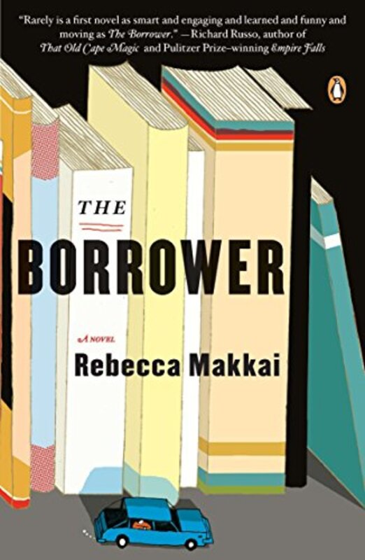 Book cover for "The Borrower" by Rebecca Makkai
