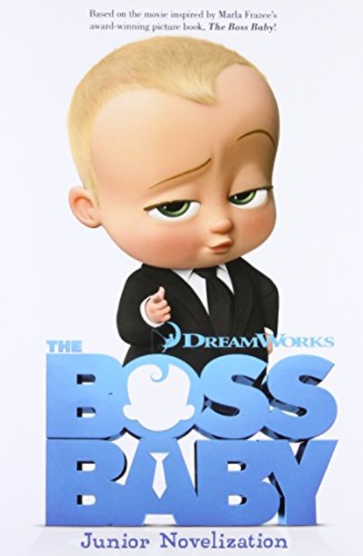 Book cover for "The Boss Baby" by Tracey West