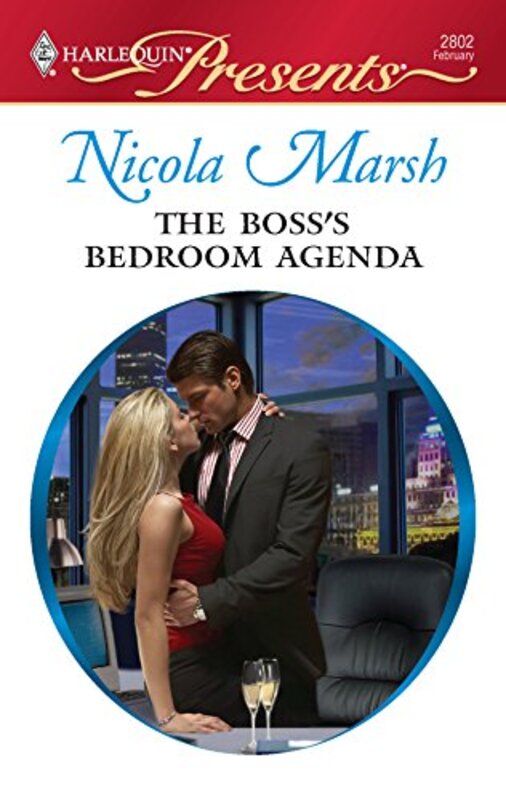 Book cover for "The Boss's Bedroom Agenda" by Nicola Marsh