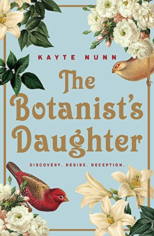 Book cover for "The Botanist's Daughter" by Kayte Nunn