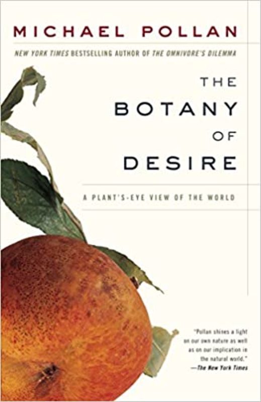 Book cover for "The Botany of Desire"