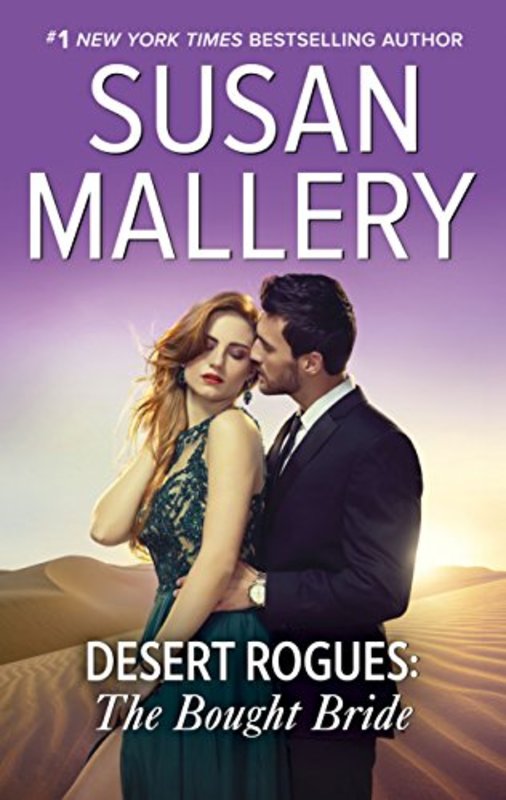 Book cover for "The Bought Bride" by Susan Mallery