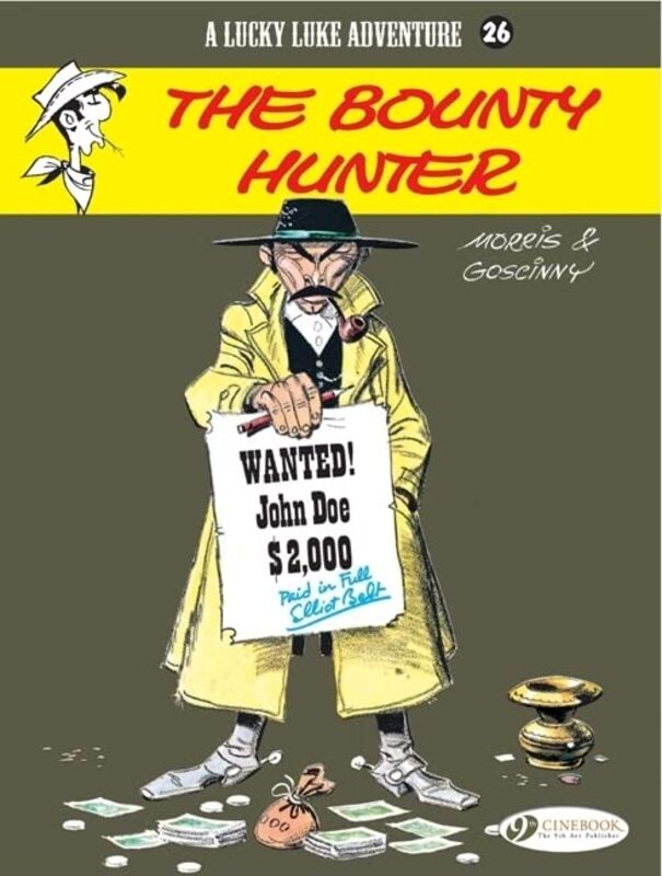 Book cover for "The Bounty Hunter" by Rene Goscinny