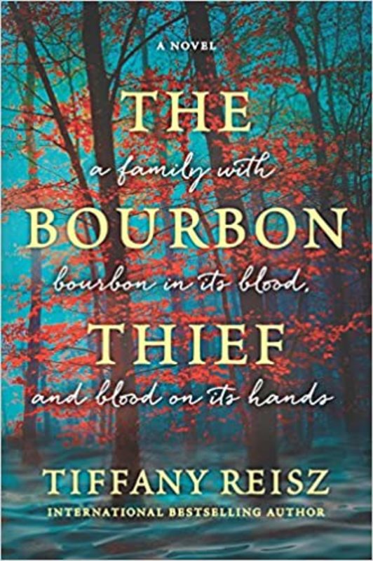 Book cover for "The Bourbon Thief" by Tiffany Reisz