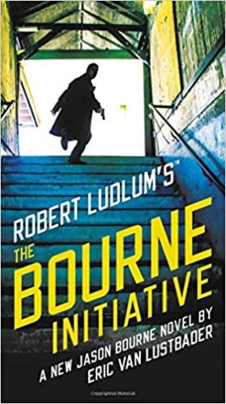 Book cover for "The Bourne Initiative" by Eric Van Lustbader