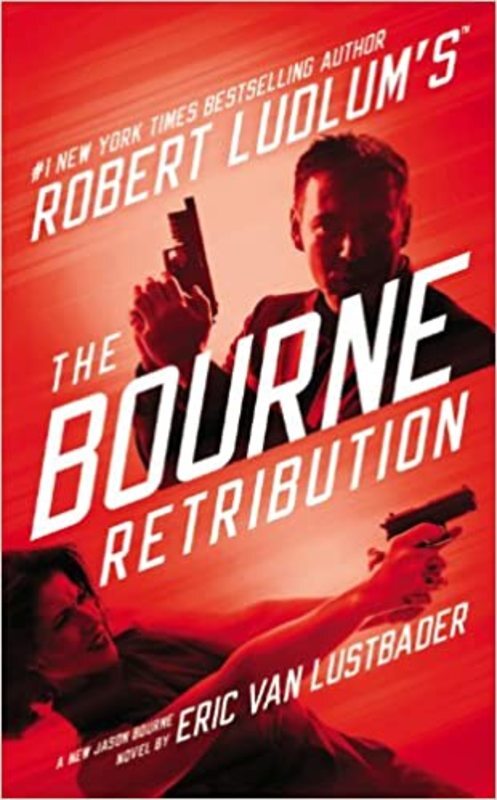 Book cover for "The Bourne Retribution" by Eric Van Lustbader