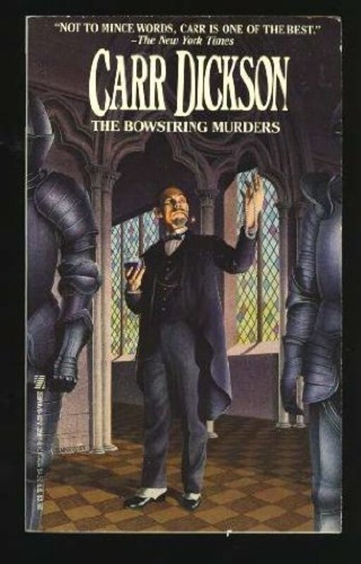 Book cover for "The Bowstrings Murders" by Carter Dickson