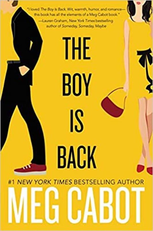 Book cover for "The Boy is Back" by Meg Cabot