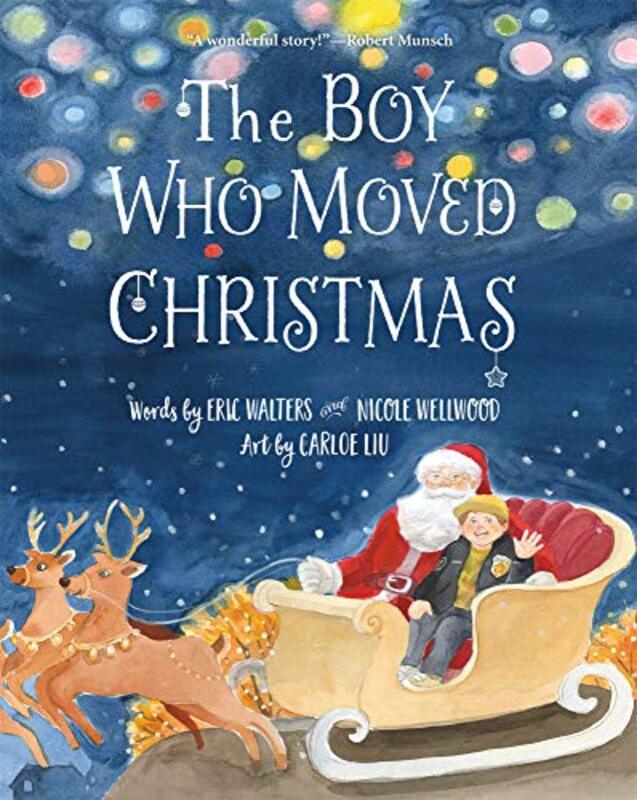 Book cover for "The Boy Who Moved Christmas" by Eric Walters