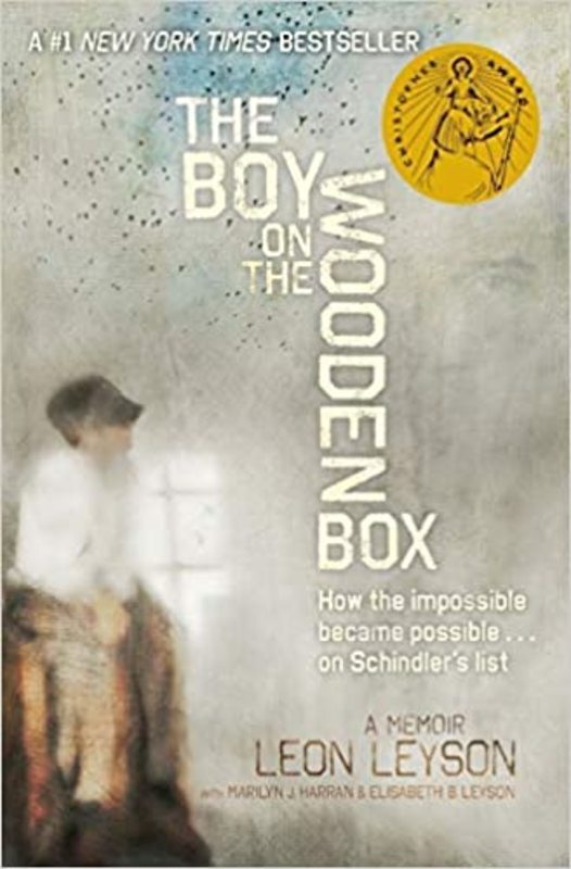 Book cover for "The Boy on the Wooden Box" by Leon Leyson