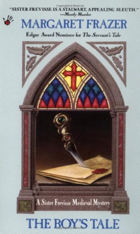 Book cover for "The Boy's Tale" by Margaret Frazer