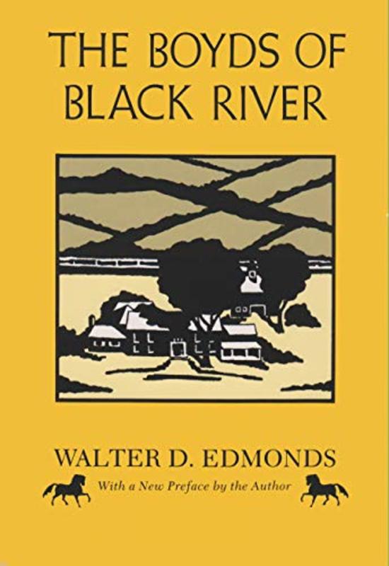 Book cover for "The Boyds of Black River" by Walter D Edmonds