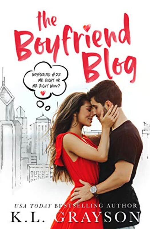 Book cover for "The Boyfriend Blog" by KL Grayson
