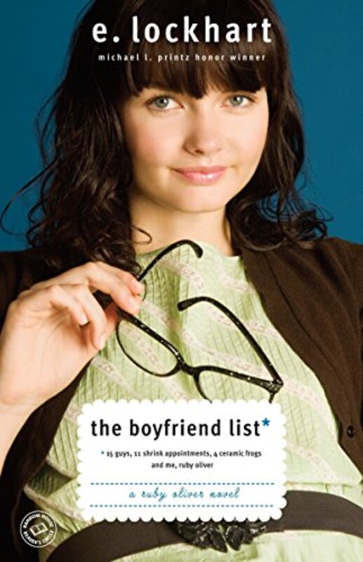 Book cover for "The Boyfriend List" by E Lockhart