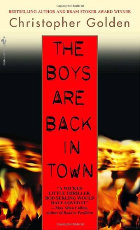 Book cover for "The Boys Are Back in Town" by Christopher Golden