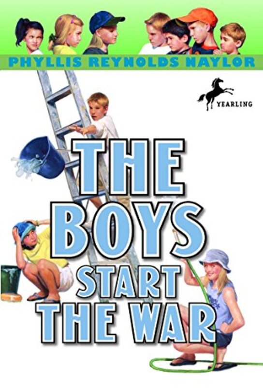 Book cover for "The Boys Start the War" by Phyllis Reynolds Naylor