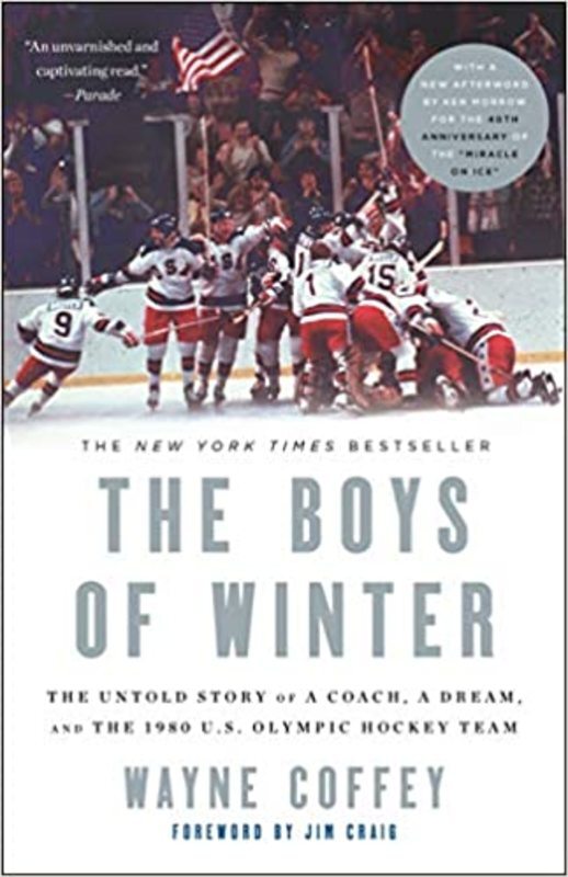 Book cover for "The Boys of Winter" by Wayne Coffey
