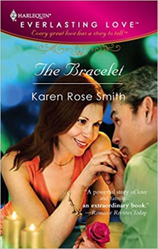 Book cover for "The Bracelet" by Karen Rose Smith