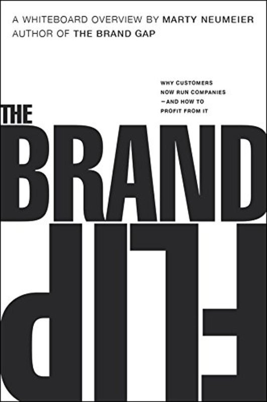 Book cover for "The Brand Flip" by Marty Neumeier