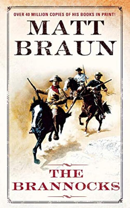 Book cover for "The Brannocks" by Matt Braun